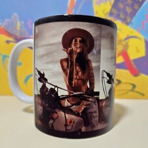 Coffee Mug Biker Girl 11oz